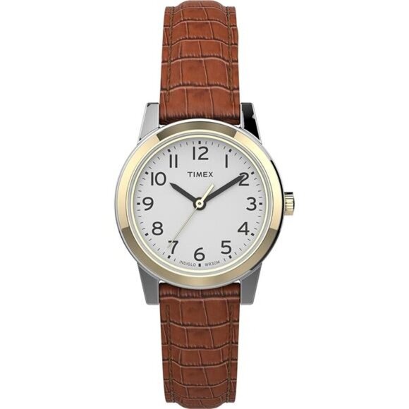 Women\'s Essex Ave 25mm Watch Brown/Two-Tone/White main image 6